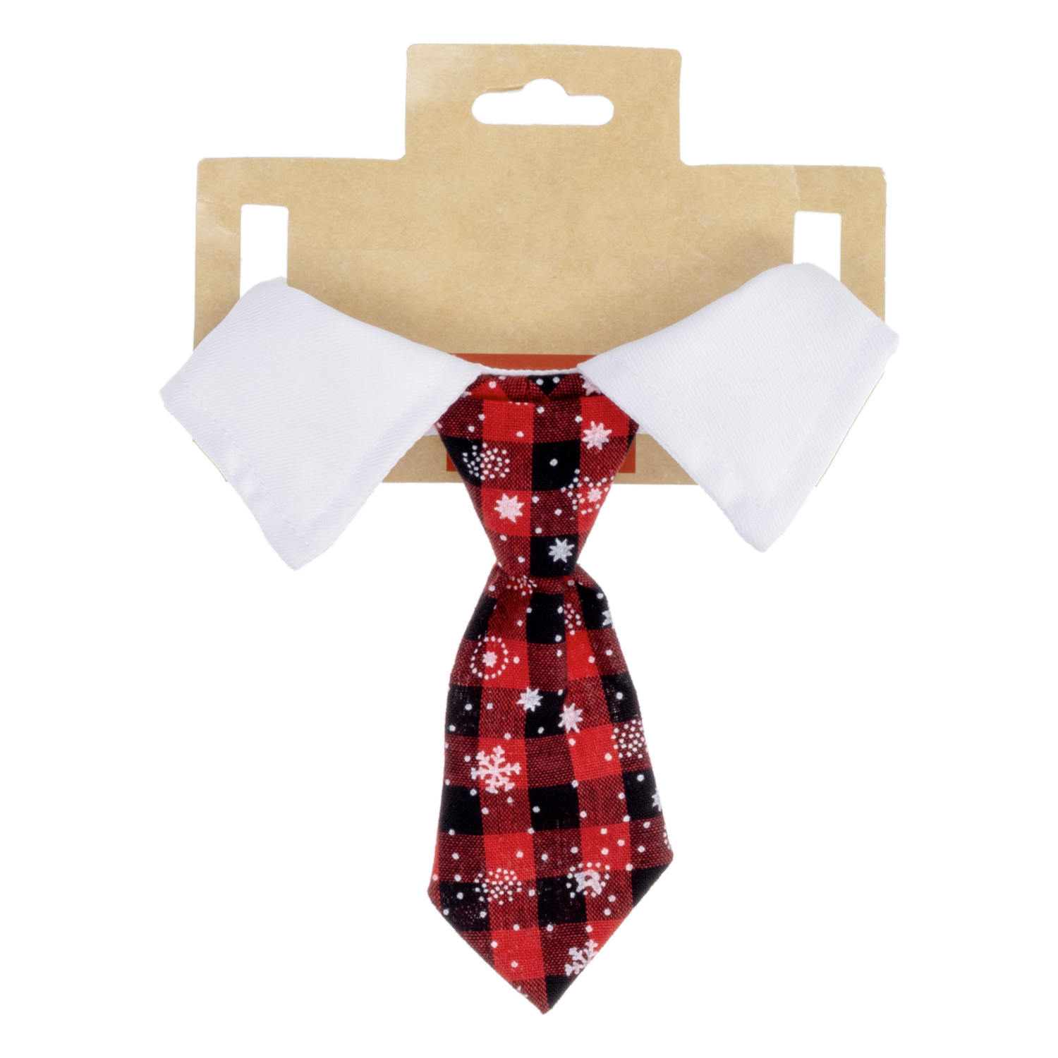 Ropa Para Mascota Diseño Cuello De Camisa Con Corbata Navideño JOY Talla Pequeño-Mediano