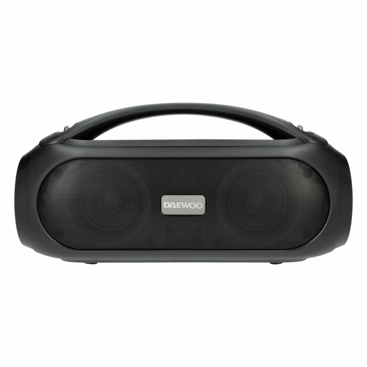 Parlante Portable DI-521 Luces DAEWOO Negro