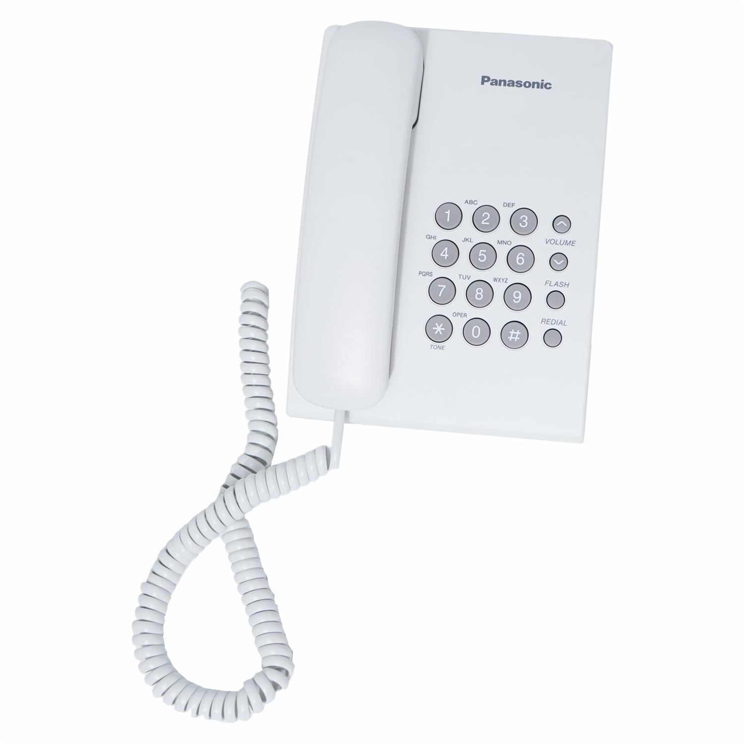Teléfono Blanco PANASONIC Alámbrico