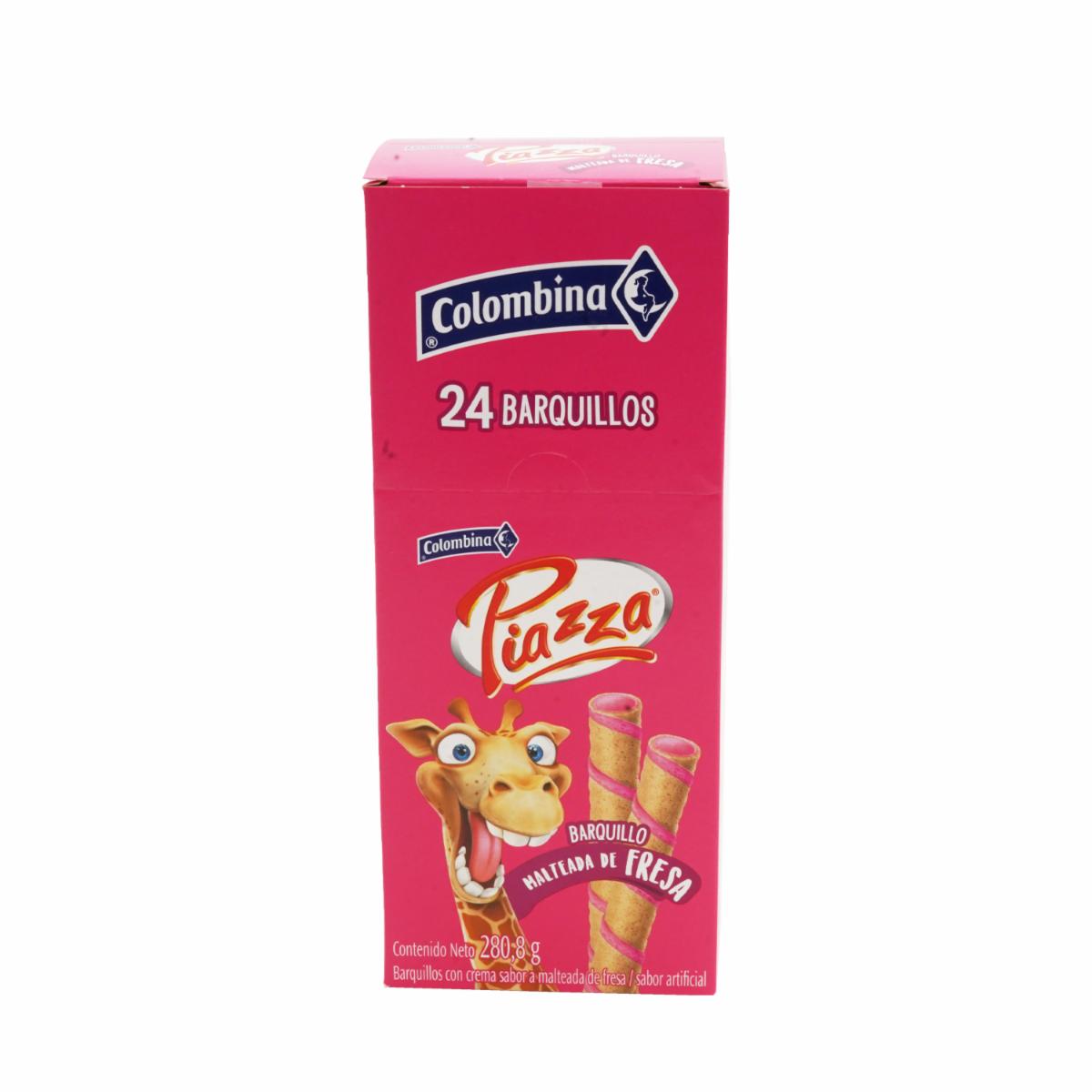 Barquillos De Fresa PIAZZA 280.80 G