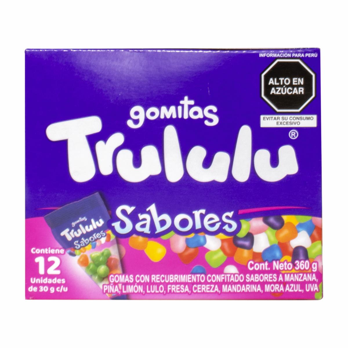 Gomitas De Sabores TRULULU 360 G