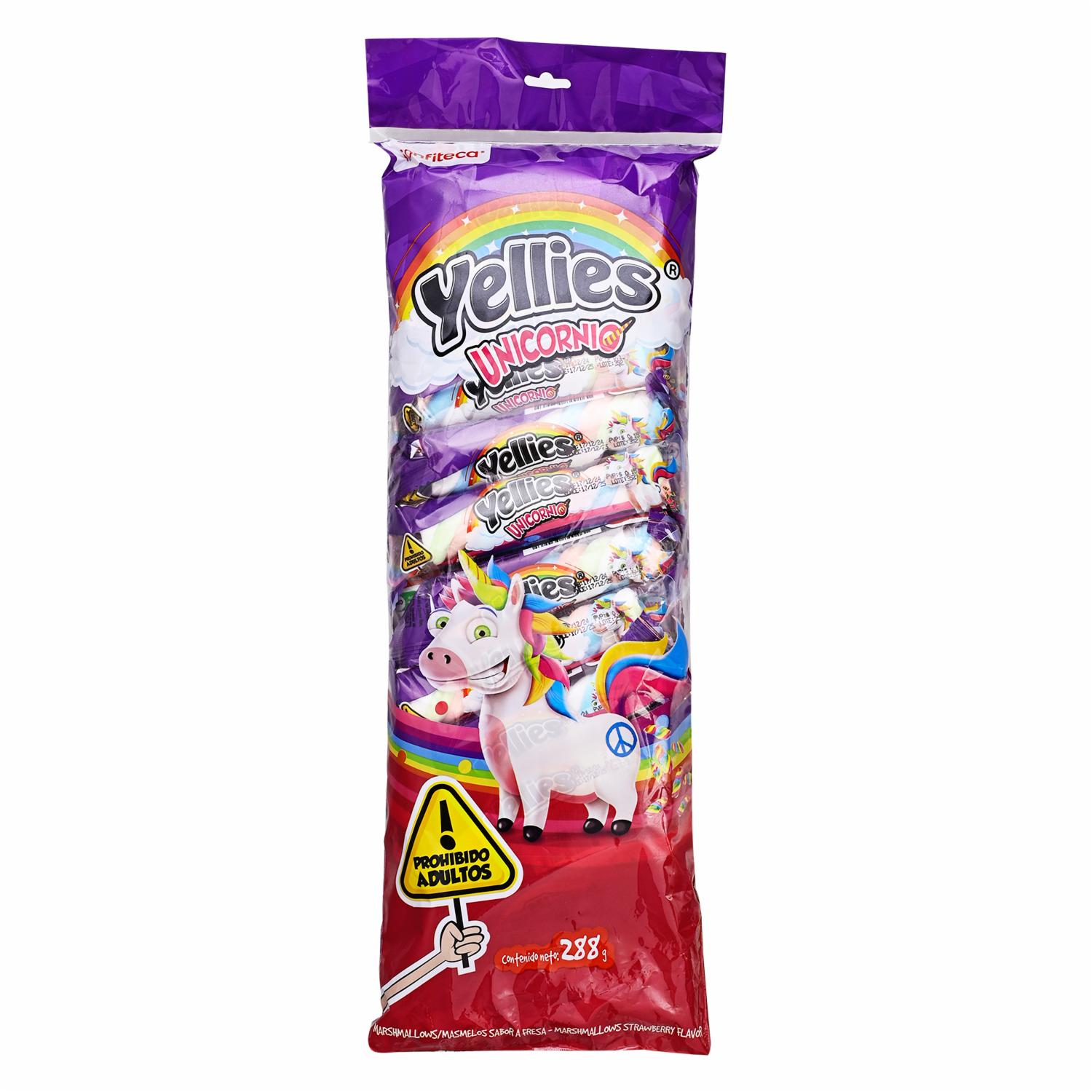 Masmelos Unicornio YELLIES 288 G