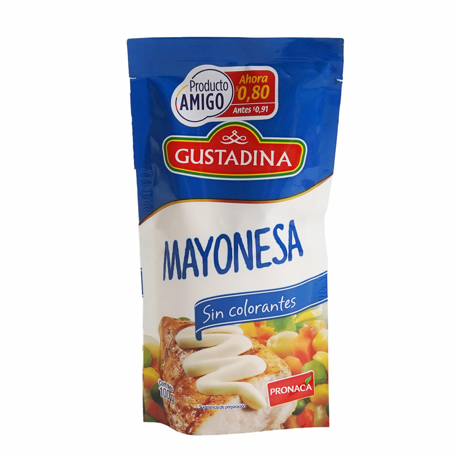 Mayonesa Básica GUSTADINA 100 G