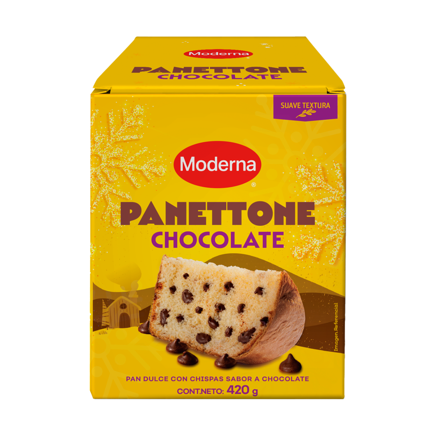 Pannetone Con Chispas De Chocolate MODERNA 420 G