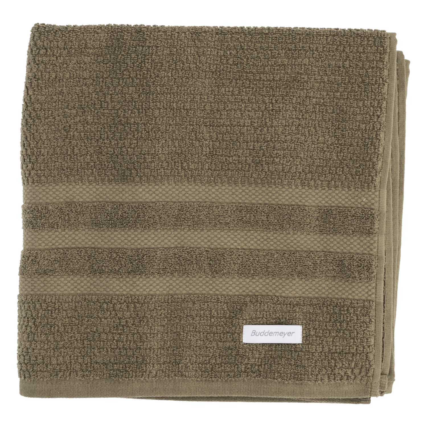 Toallón Vanilla Extra Soft 410G Verde Oliva BUDDEMEYER 150X90 Cm