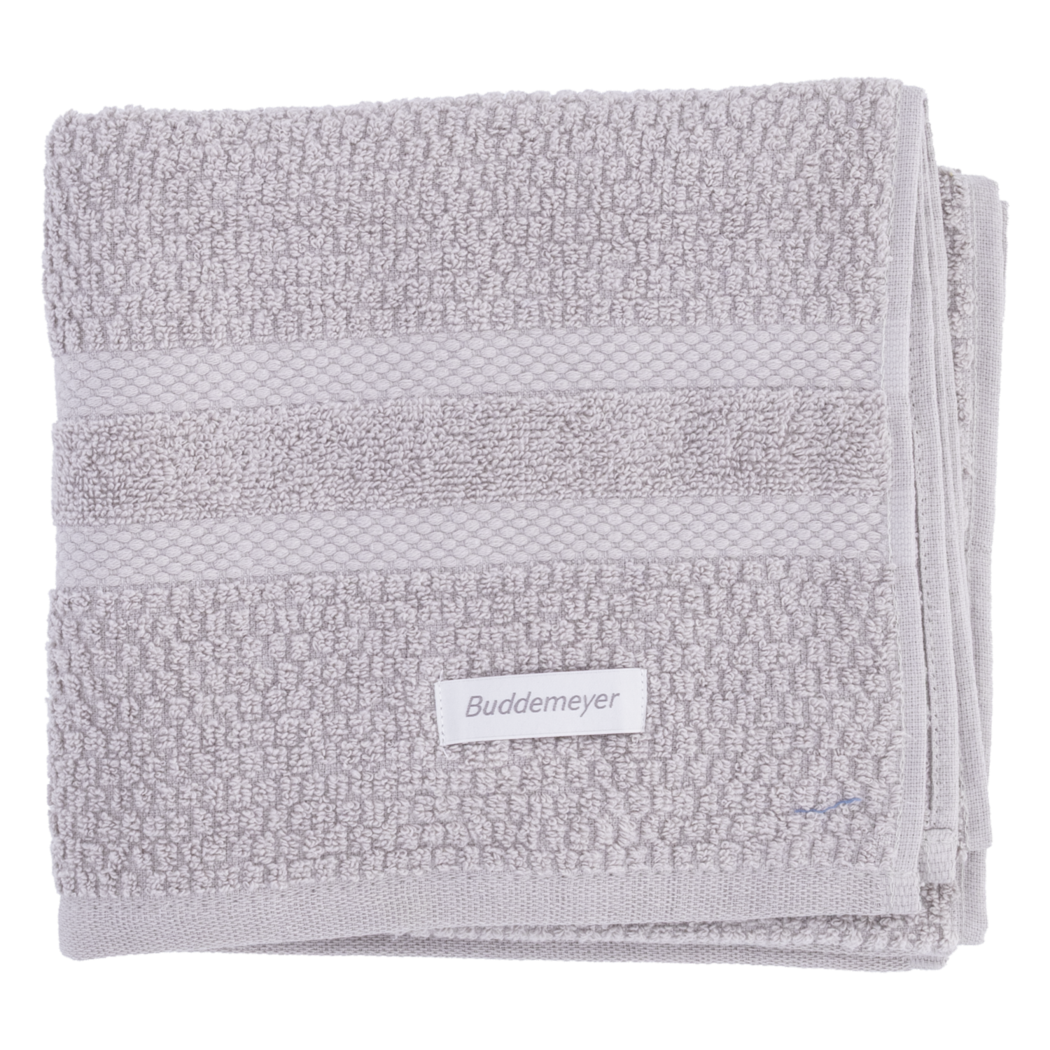 Toalla De Manos Vanilla Extra Soft 410G Gris BUDDEMEYER 80X48 Cm
