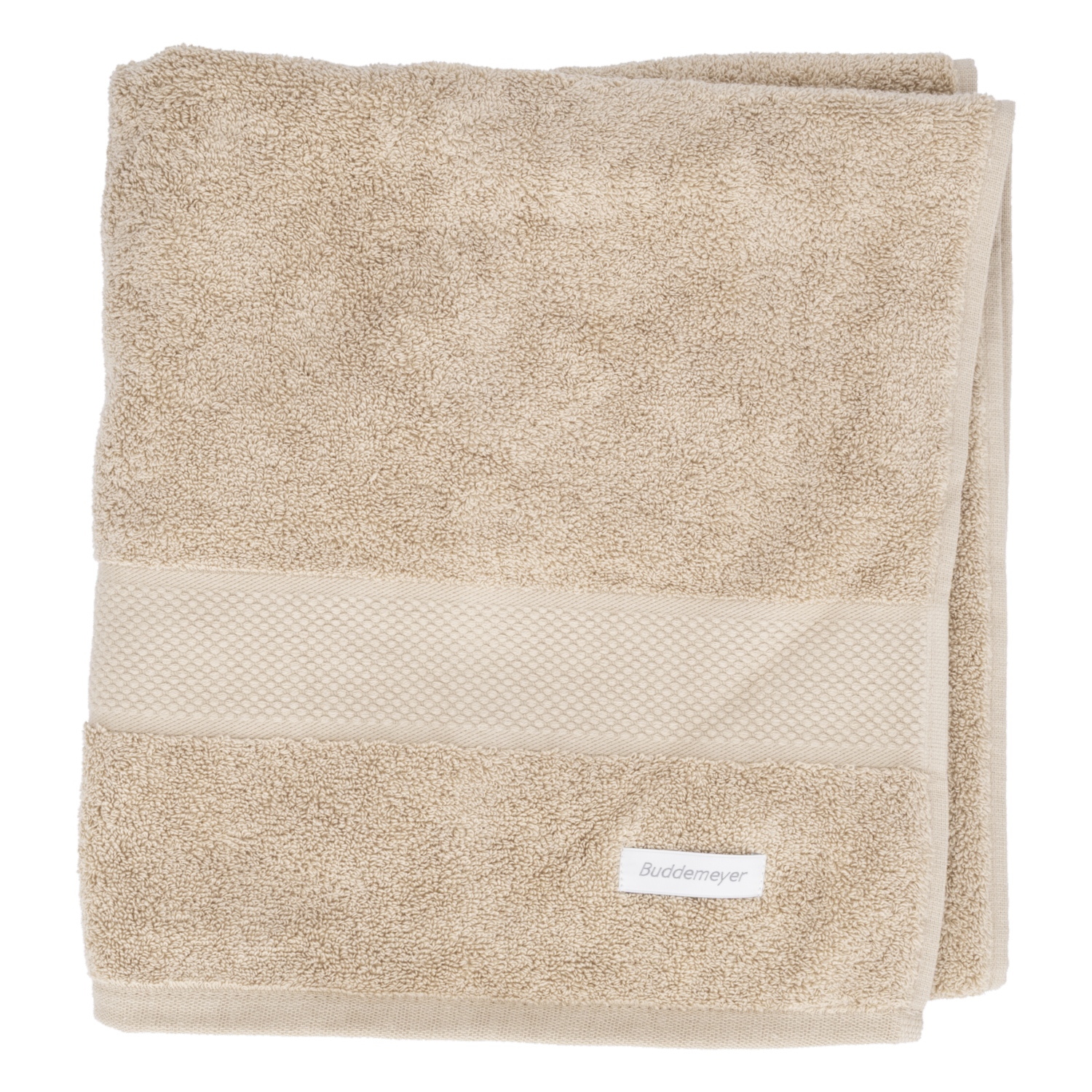 Toallón Montserrat Extra Soft 500G Khaki BUDDEMEYER 150X90 Cm