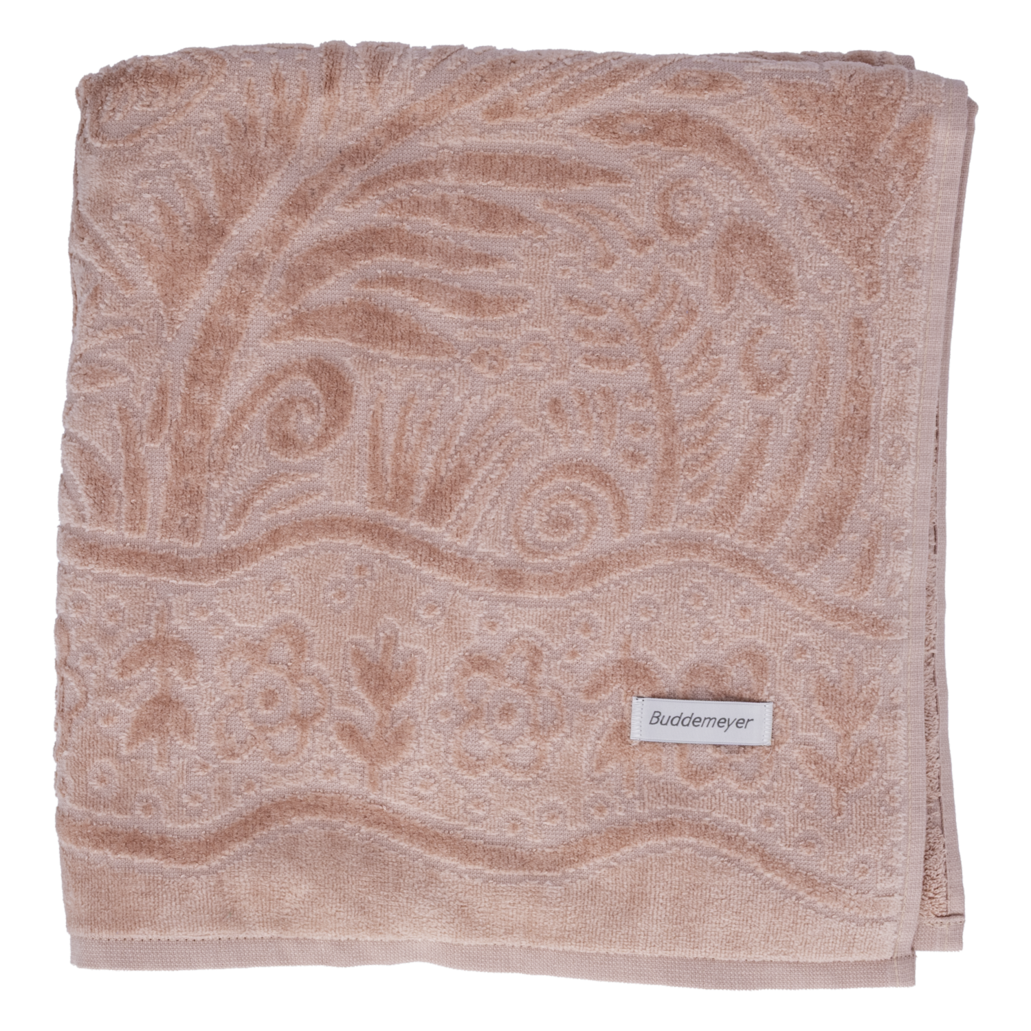 Toallón Olinda 430G Rosa Nude BUDDEMEYER 150X90 Cm