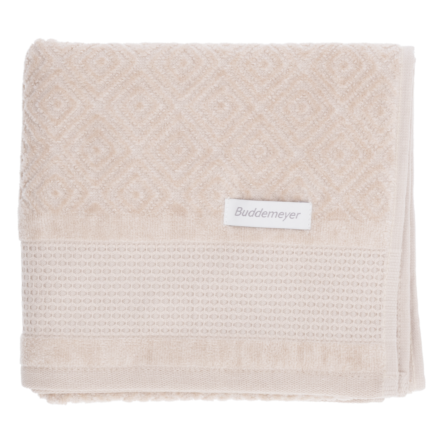 Toalla De Manos Kyoto 430G Beige BUDDEMEYER 85X48 Cm
