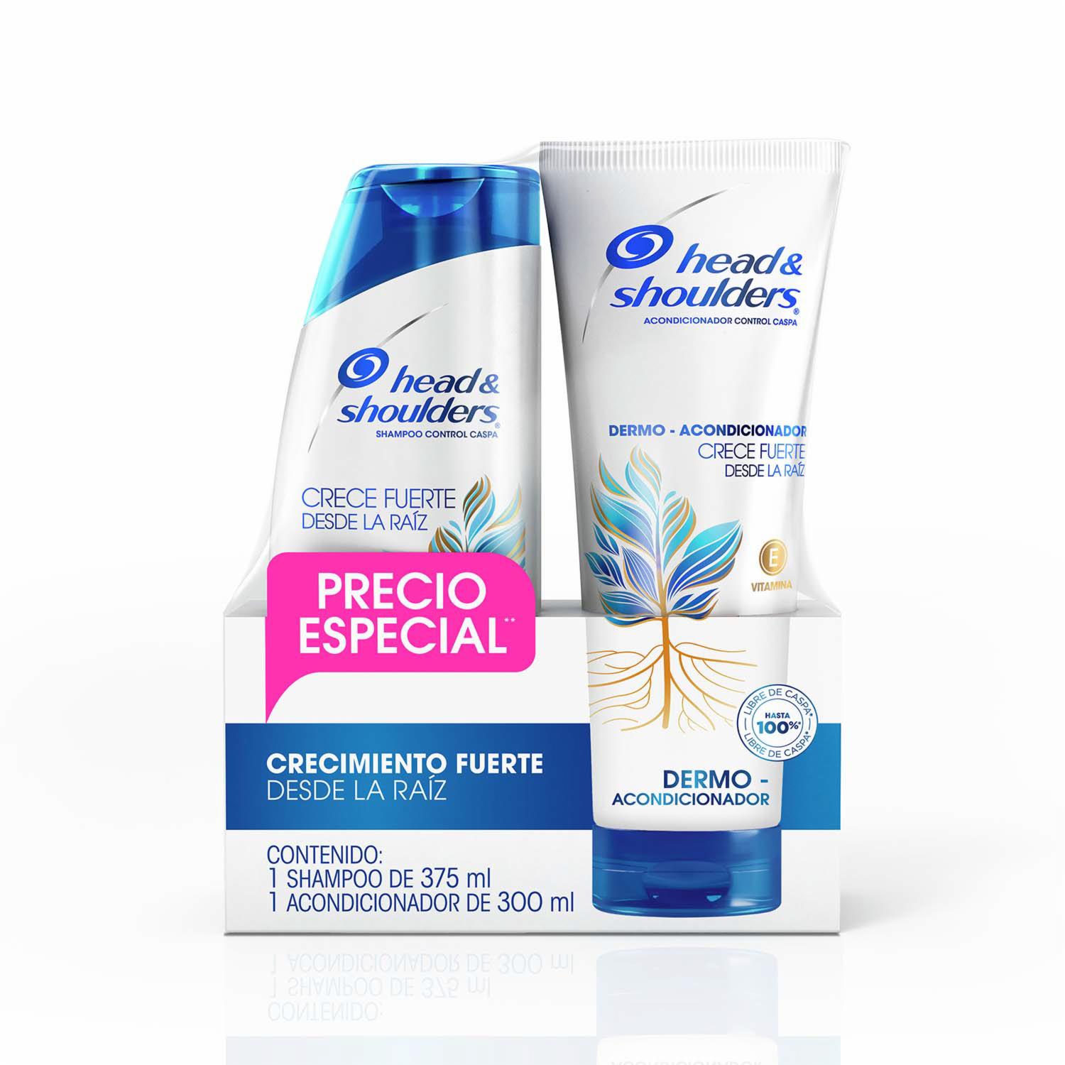 Shampoo Y Acondicionador Dermo Vitamina E HEAD & SHOULDERS 375 Ml