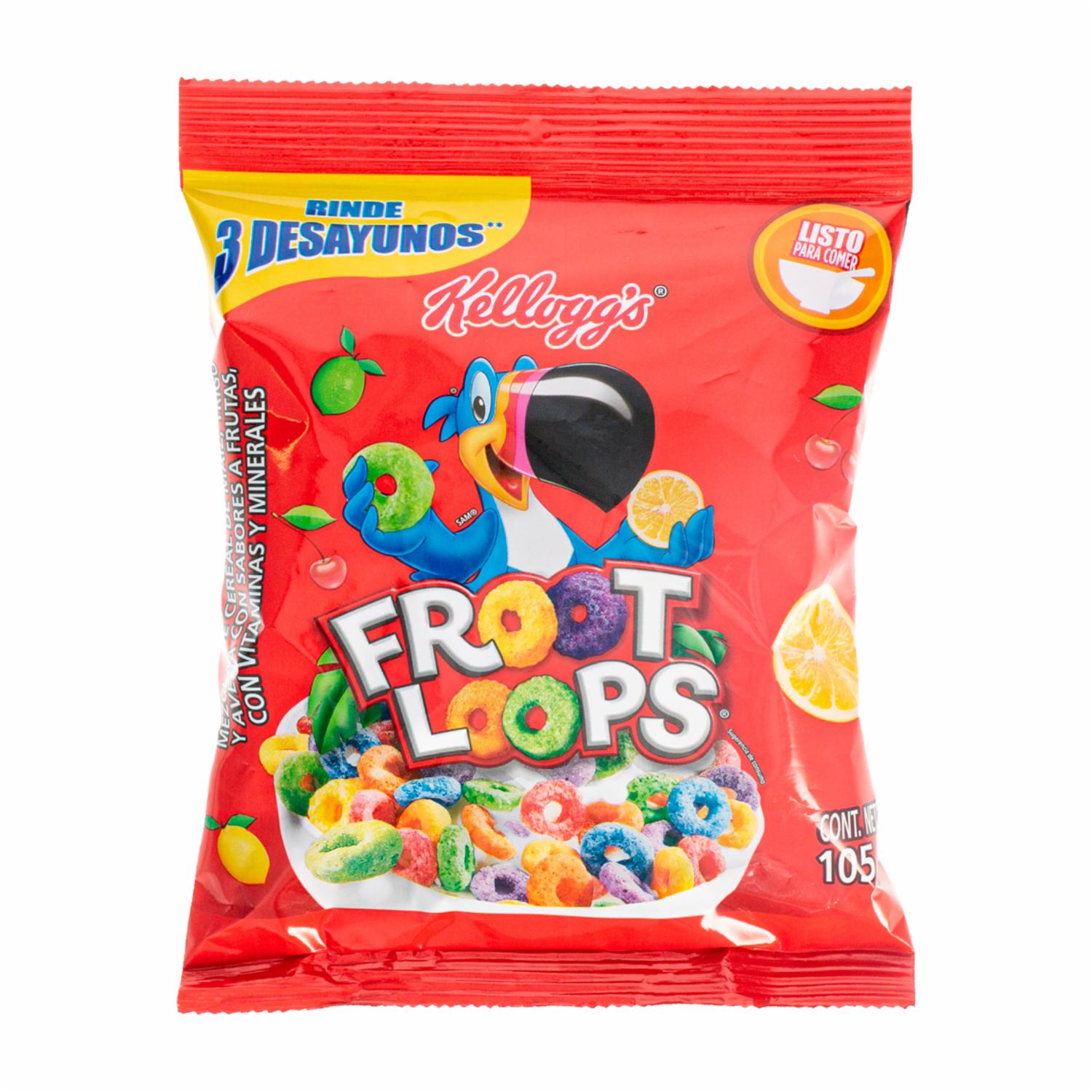Cereal De Sabores FROOT LOOPS Mega pack