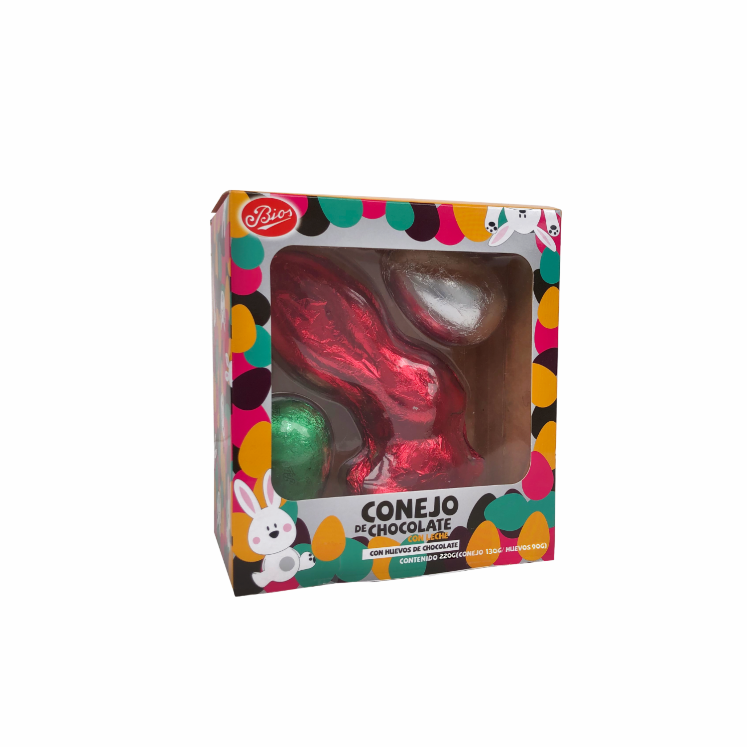 Canasta De Pascua Con Huevos De Chocolate 1 BIOS 220 G