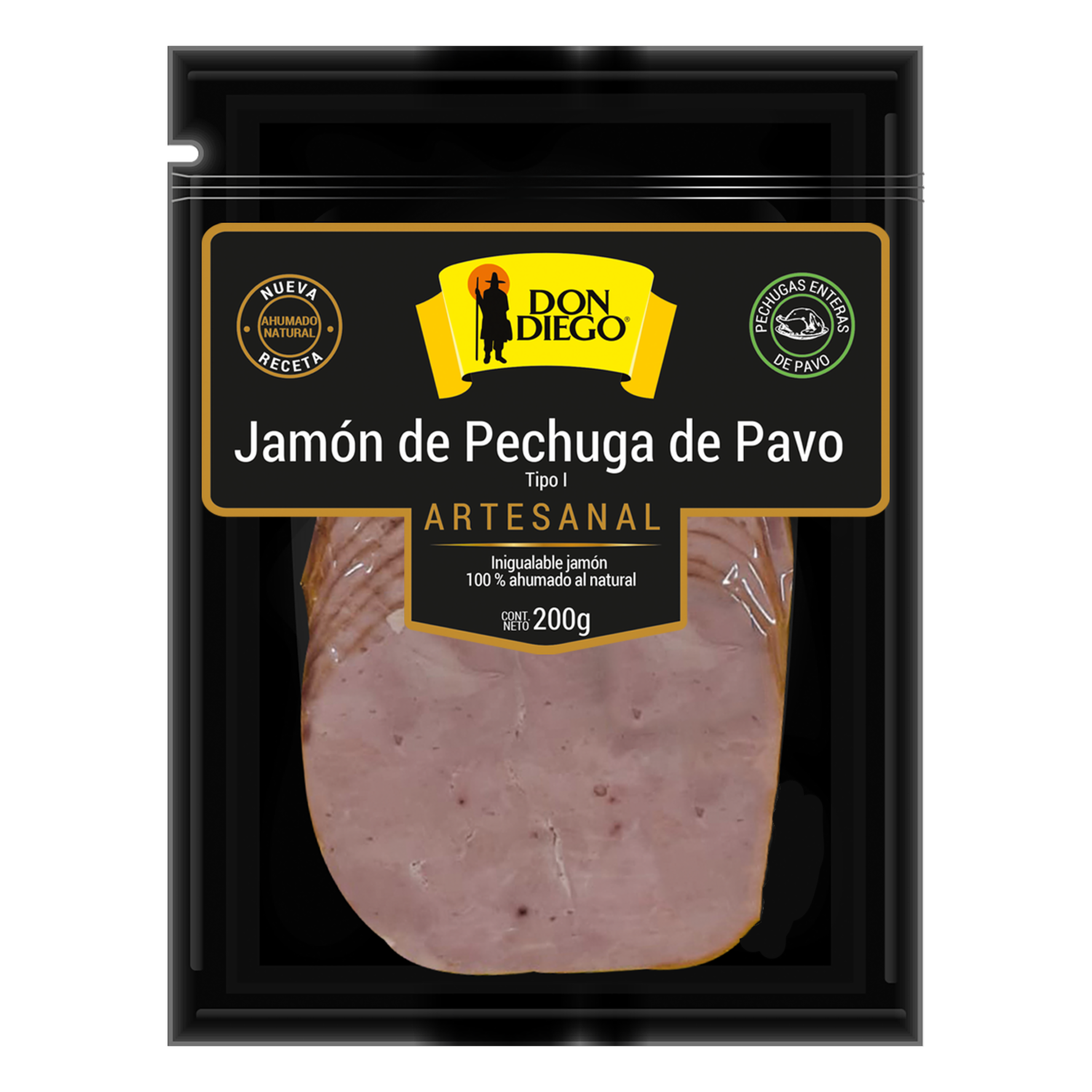 Jamón De Pechuga De Pavo Artesanal DON DIEGO 200 G