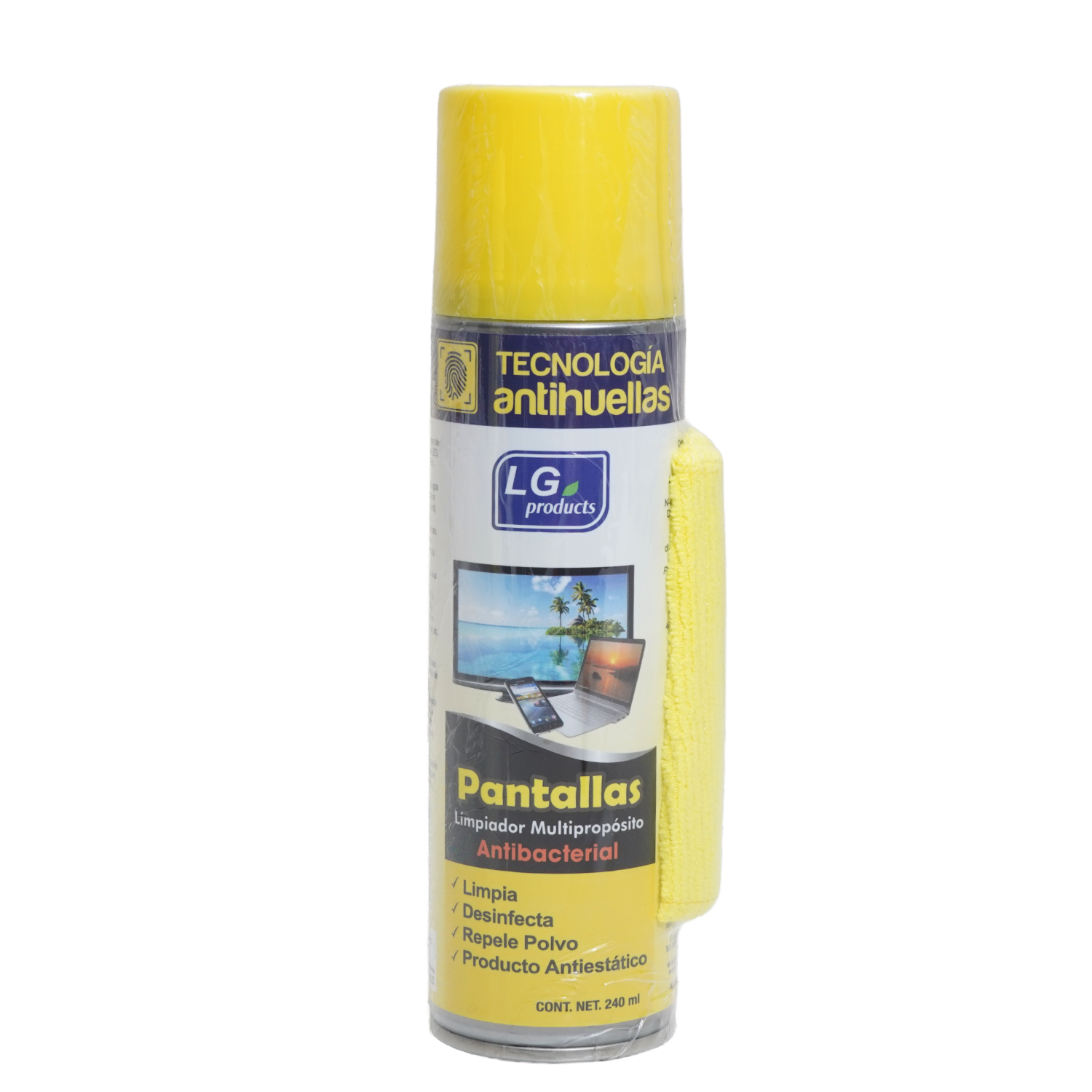 Limpiador De Pantallas Y Leds LG PRODUCTS 240 Ml