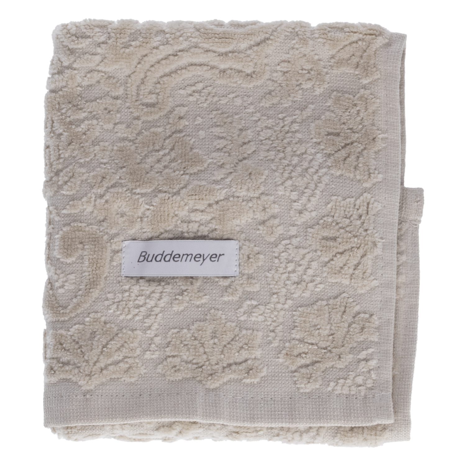 Toalla Para Cara Diseño Oscar Beige BUDDEMEYER 50X30 Cm