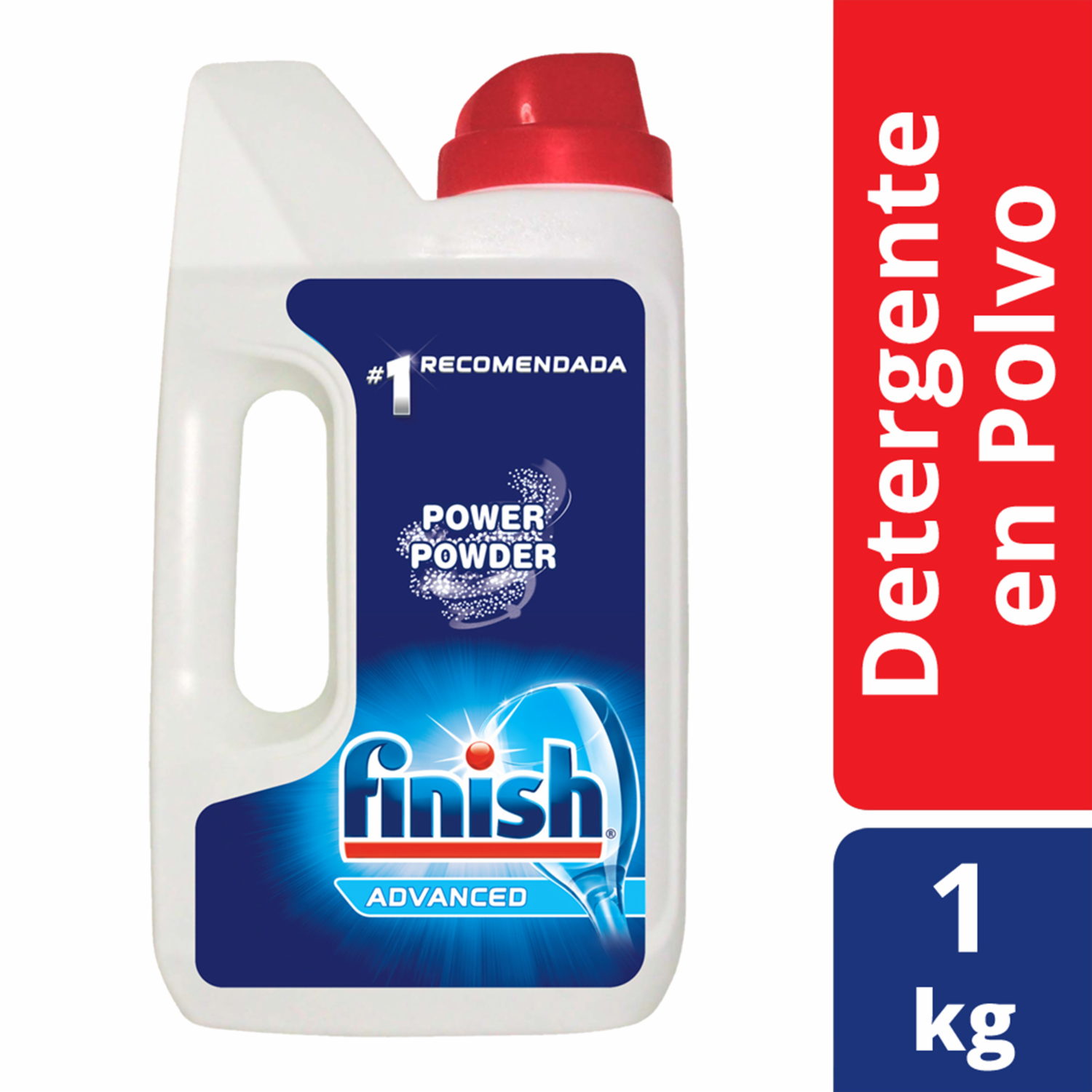 Lavavajilla En Polvo Regular FINISH 1000 G