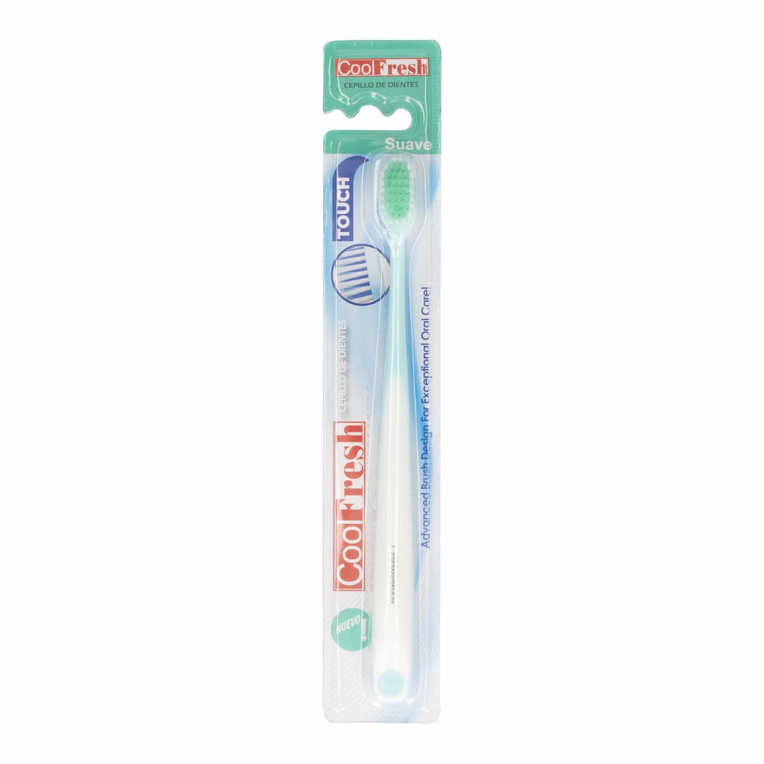 Cepillo Dental Cabeza Cuadrada Cerdas Suaves COOLFRESH 1 U