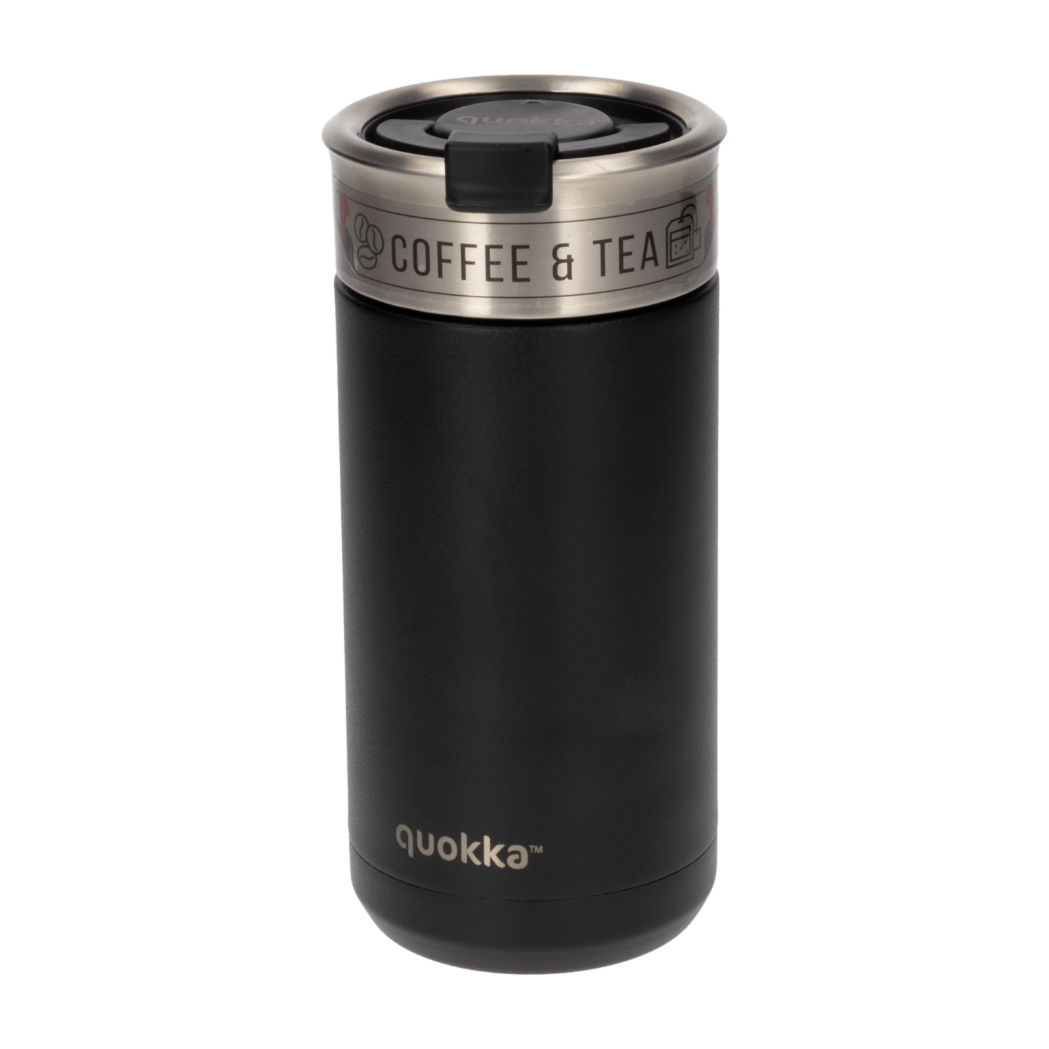 Vaso Térmico Negro QUOKKA 400 Ml