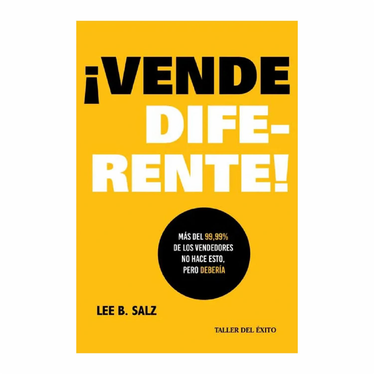 Libro Vende Diferente TALLER DEL ÉXITO 238 Páginas