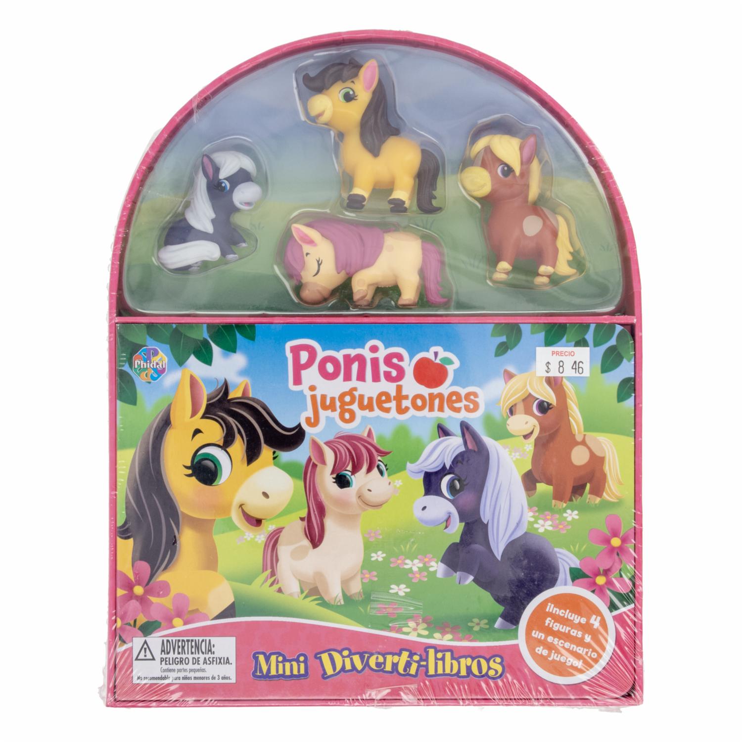 Libro Ponis Juguetones DIVERTILIBROS 15 Páginas