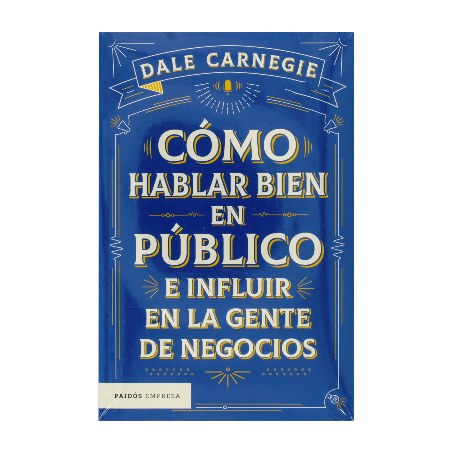 Libro De Autoayuda Cómo Hablar Bien En Público E Influir En La Gente MR.BOOKS 380 Páginas