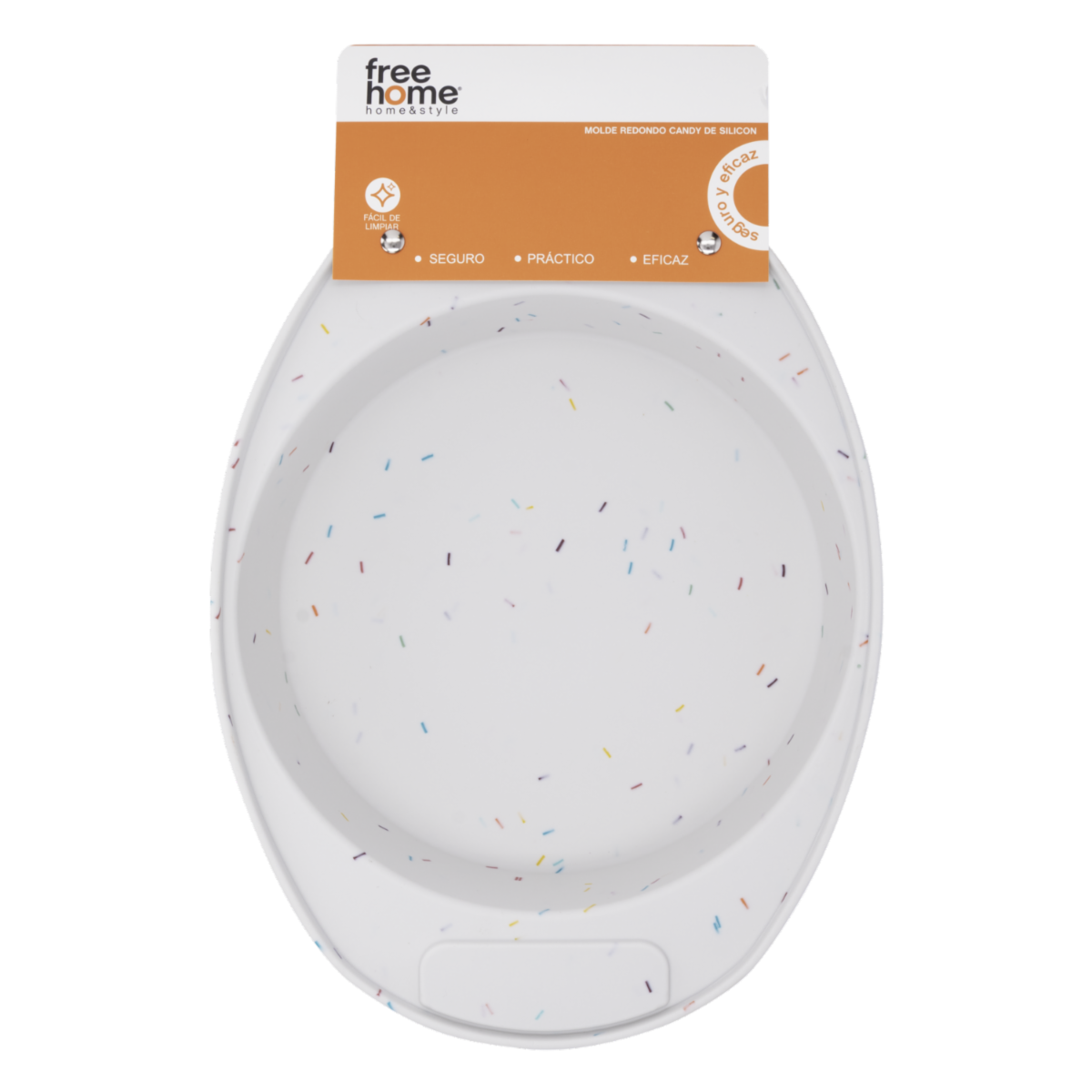 Molde Para Hornear Diseño Redondo Candy De Silicon FREE HOME 1 Pieza