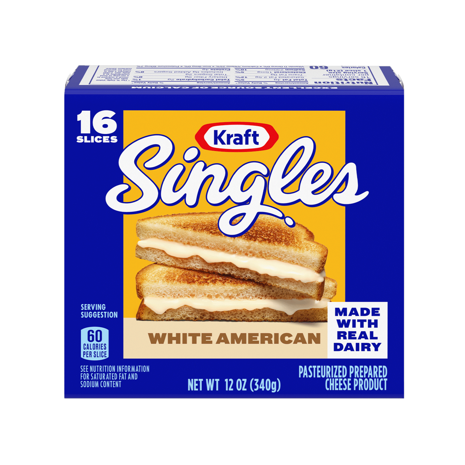 Queso Americano White KRAFT 340 G