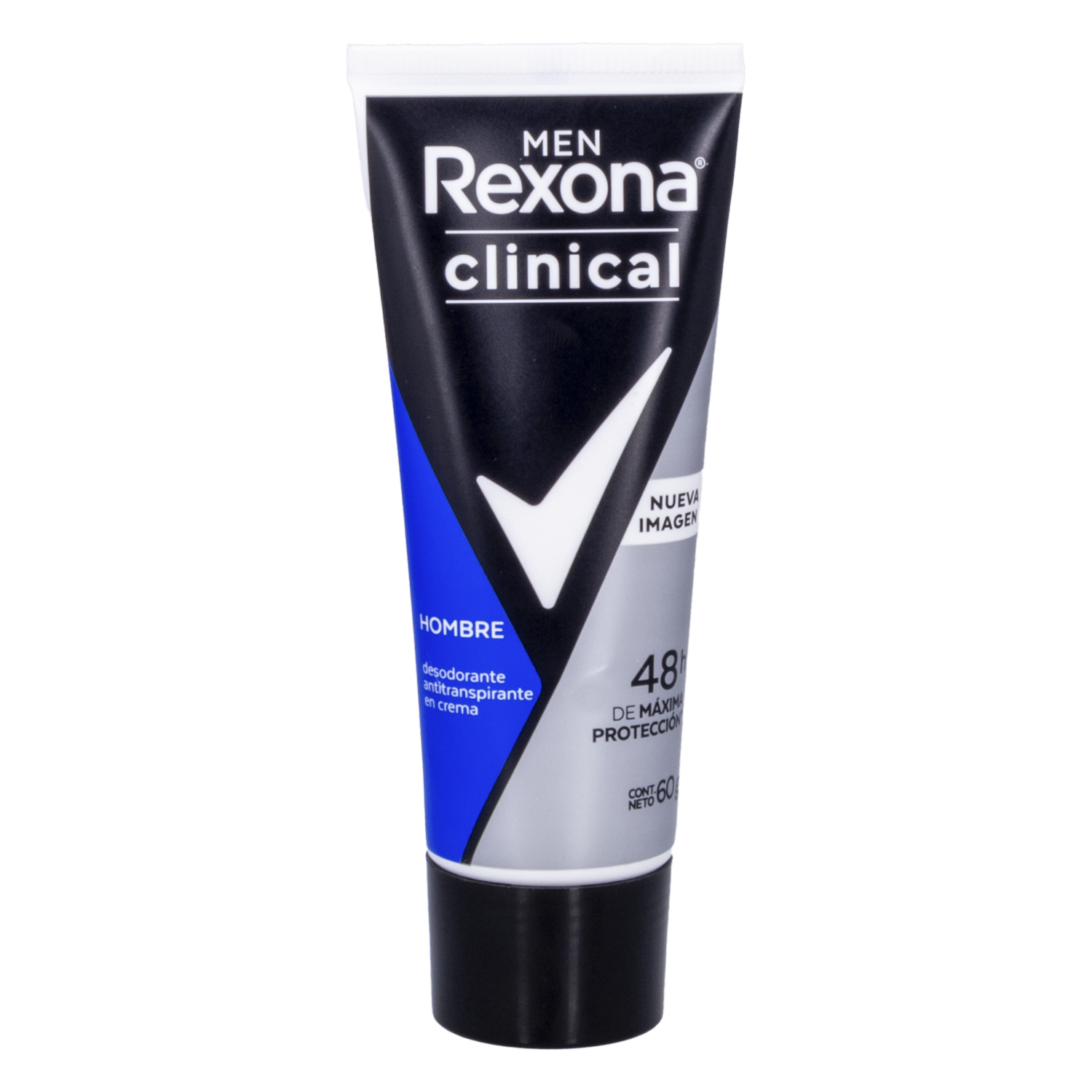 Desodorante En Crema Para Hombre Antitranspirante Clinical REXONA 60 G
