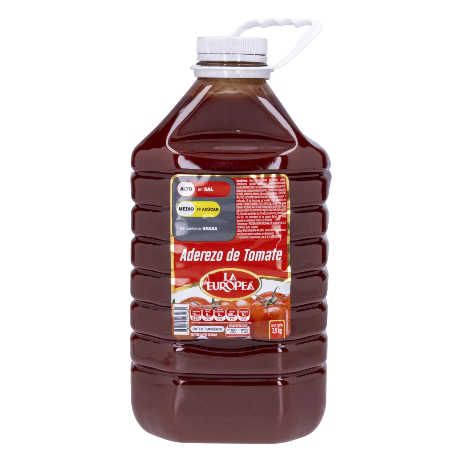 Aderezo De Tomate Clásico LA EUROPEA 3 900 G