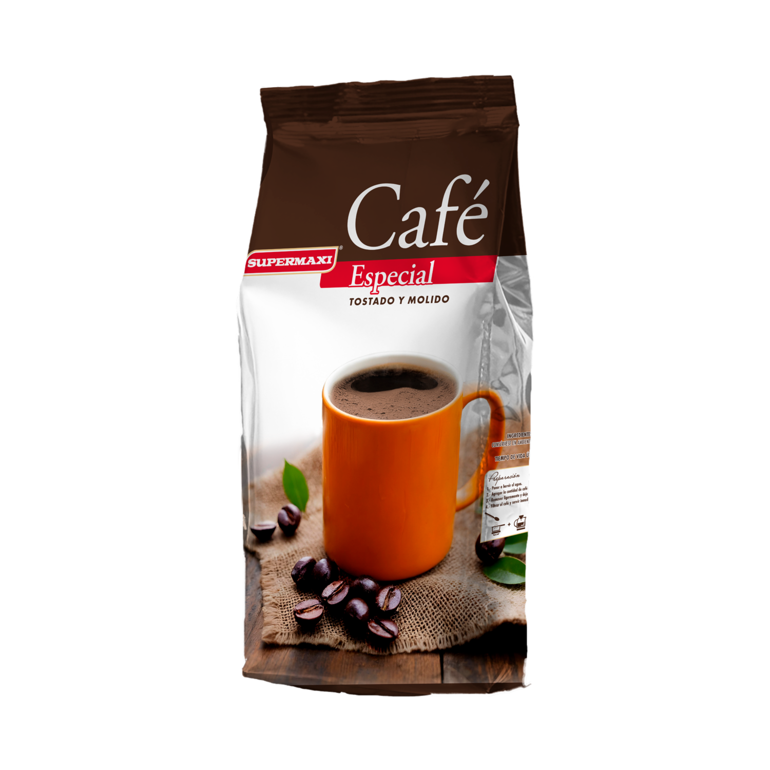 Café Tostado Y Molido Especial SUPERMAXI 200 G