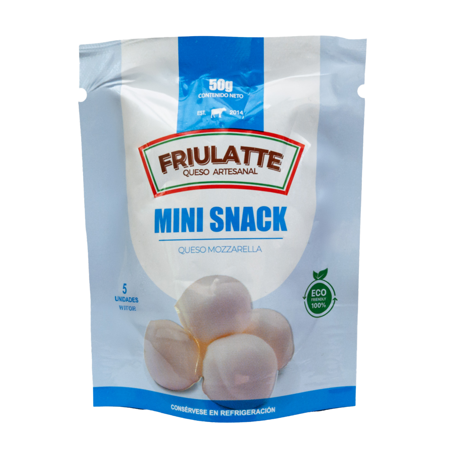 Queso Mozzarella Mini Snack FRIULATTE 50 G